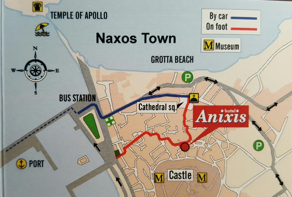 Hotel Anixis Naxos City Экстерьер фото